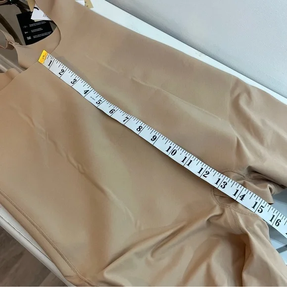 Knix Women's Size XL Customizable Open Bust Shaper Bodysuit Warm Sand NWT - Picture 12 of 14